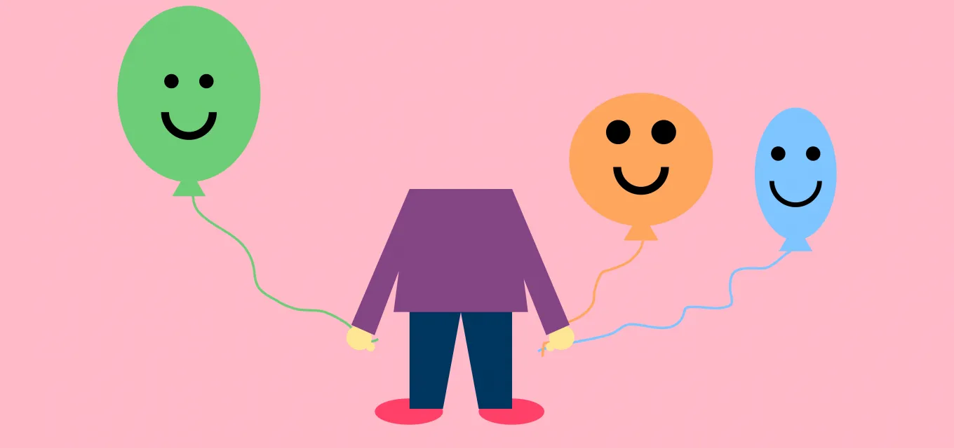 Illustration eines Kopflosen